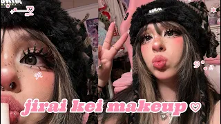 easy jirai kei inspired makeup ᯓ★