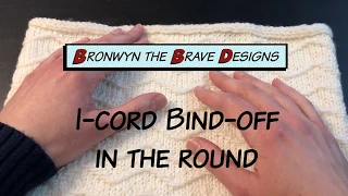 I-Cord Bind-Off in the Round