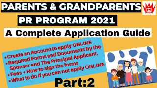 PGP | CANADA | PARENTS AND GRANDPARENTS PR 2021 | A COMPLETE APPLICATION GUIDE | CANADIAN CHARISMA