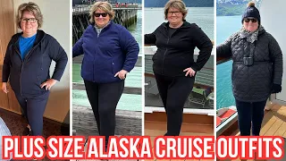 How to Dress On an Alaska Cruise | Plus Size Outfit Ideas 40+