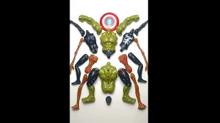 UNBOXING MAINAN HULK SMASH VS VENOM, SIREN HEAD VS AVENGERS #avengers #shorts