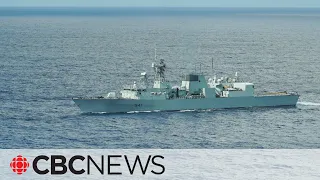 Chinese warship shadows Canadian frigate on patrol in the Indo-Pacific