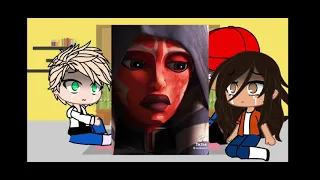 gacha club react to marinette as ahsoka tano