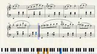 Chopin - Waltz in A Minor Sheet Music