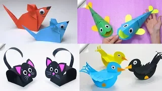 11 DIY paper crafts | Paper toys