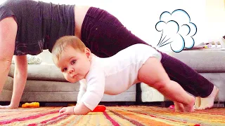 Try Not To Laugh : Funny Babies Fart Everywhere | Funny Baby Videos