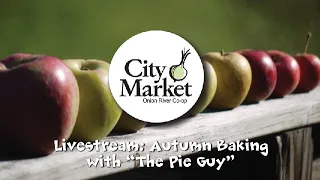 Livestream: Autumn Baking with "The Pie Guy": Salted Caramel Apple Pie