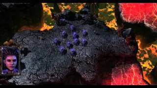 Starcraft II: Heart of the Swarm Baneling Evolution Campaign Walkthrough | Brutal | Max Settings