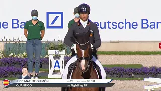 The Comeback Kid! Juan Matute Is On Top Of The World In The Grand Prix Dressage Freestyle In Aachen