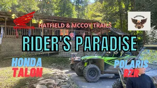 Hatfield & McCoy Trails II Indian Ridge II Outlaw Trails II Honda Talon II Polaris RZR