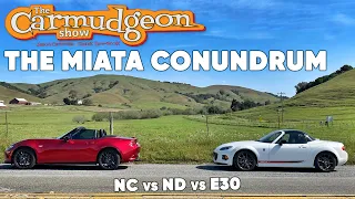 How can Miata always be the answer when there are multiple Miatas and an E30?— Carmudgeon Show Ep 51