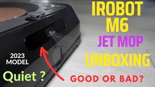 iRobot M6 Jet Mop 2023 Model Unboxing