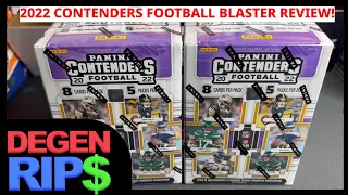 ROOKIE AUTO! 2022 Contenders Football Blaster Box Review!