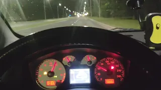 Fiat Stilo abarth 2.4 acceleration