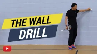 Play Better Badminton - The Wall Drill - Coach Andy Chong