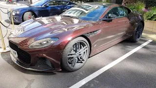 Aston Martin DBS V12 Superleggera in Park Lane, London