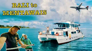 Traveling To The MENTAWAIS From BALI, INDONESIA 2023! (CRAZY EXPERIENCE!)