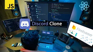 🔴 Build a Discord clone with REACT.JS for beginners! (With REDUX)