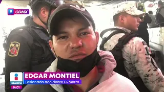 Choque en la Línea 3 del Metro deja un muerto y 106 heridos | Noticias con Yuriria Sierra