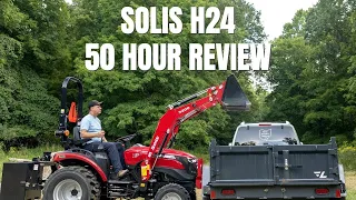 ✅ SOLIS H24 Compact Tractor 50 Hour Review | Low Price High Value 🚜