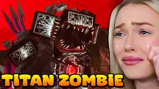 TITAN TV MAN IS A ZOMBIE?! SCARIEST Skibidi Toilet Multiverse 26 (fan made)