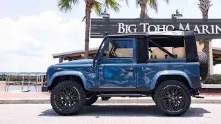 Fully RESTORED Land Rover DEFENDER 90 ST with LT1 Engine | ECD Automotive Design