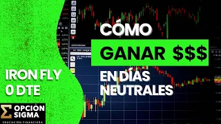 Cómo Ganar en días Laterales l Iron Fly 0 DTE - Estrategias Neutrales