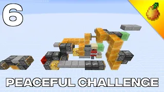 Peaceful Challenge #6: Fixing The Iron Farm And Designing A Honey Tunnel Bore
