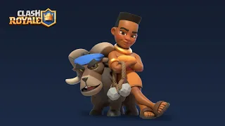 Clash Royale! Гонки всадниц на баранах.Колода испытания 2 на 2!Racing riders on rams!To be continued