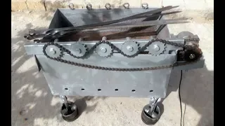 Brazier with a motor do it yourself