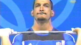 Pyrros Dimas - 207.5kg. C&J Gold Medal Attempt 2004 Olympics