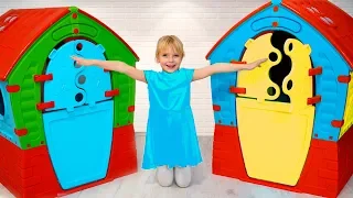 Margo play with funny Playhouses toys  compilation from Merry Margo