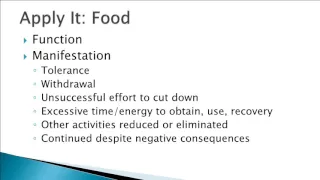 Overview Behavioral Addictions Part 3