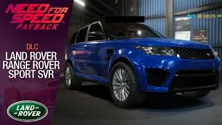 NFS Payback (DLC) Land Rover Range Rover Sport SVR