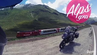 Amazing road from Andermatt to Chur - Alps 2 - EP03