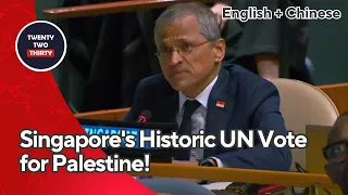 [EN/CN] Vivian Balakrishnan Speaks Out: Singapore's Stance on Palestine! 维文医生发表讲话：新加坡对巴勒斯坦的立场！