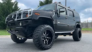 Where is your man card?!  Driving a BEAST 2007 HUMMER H2! The ultimate SUV! Review and FOR SALE!