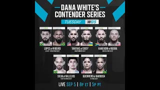 Dana White's Contender Series 2023: Week 5 Predictions