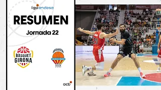 Bàsquet Girona - Valencia Basket (75-79) GAME HIGHLIGHTS | Liga Endesa 2022-23