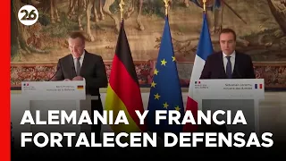 Los ministros de Defensa de Alemania y Francia firman un proyecto armamentístico