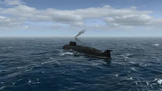 Cold Waters (Epic Mod):Перехват конвоя США в Тихом океане (АПЛ Проекта 949 "Гранит")