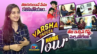 Varsha Dsouza Home Tour | Back Benchers - College Life | Tik Talks With Taruna | Ntv ENT