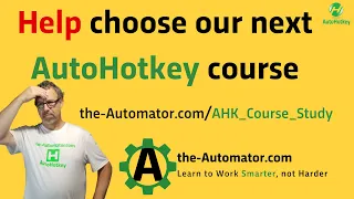 What AutoHotkey course should we create next?