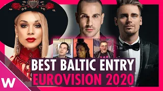 Eurovision 2020: What's the best Baltic entry? 🇱🇻🇪🇪🇱🇹