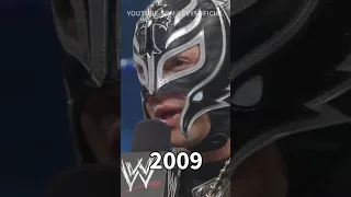 Evolution of Rey Mysterio's Mask - (1995 - 2023) - #Shorts