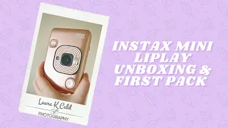 Instax Mini LiPlay Unboxing & First Pack