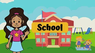 Babies Learn Spanish: 🏫 SCHOOL 🏫 Interactive Spanish Learning for Kids