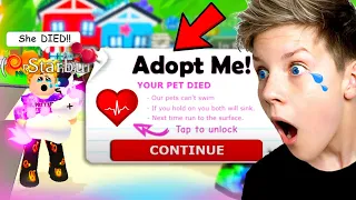 Adopt Me PETS ARE DYING!! DREAM PETS ARE GONE?! *NEW* Update Pets Die in Adopt Me!! Prezley