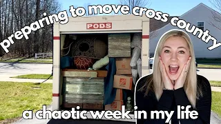 Packing up my House for a Cross Country Move! ~A Chaotic Week in my Life~