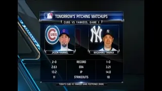 13 (part 2 of 3) - Cubs at Yankees - Tuesday, April 15, 2014 - 6:05pm CDT - CSN Chicago